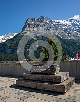 Grindelwald with views of Mettenberg mountain