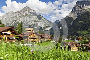 Grindelwald village, Switzerland photo