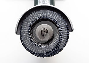 Grinder with Flap Disc photo