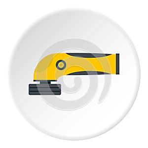 Grinder machine icon circle