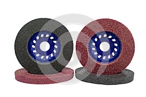 Grinding discs for stainless steel treatment and polishing