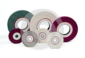 Grinding polishing felts