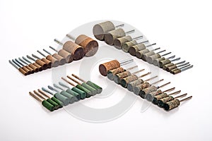 Grinding and polishing stone bits sets