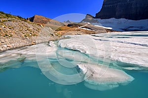 Grinnell Glacier Pond - Montana photo