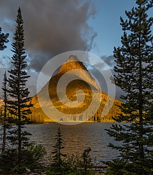 Grinnell Point Through The Trees photo