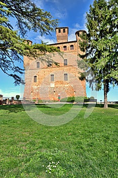 Grinzane Cavour Castle. Piedmont, Italy. photo