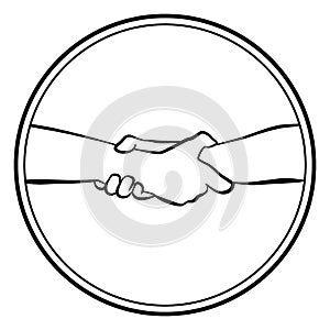 Gripping Helping Hands Round Logo photo