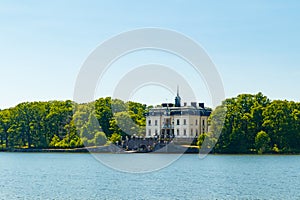 Gripsnas castle on the lake Malaren in Mariefred, Sweden