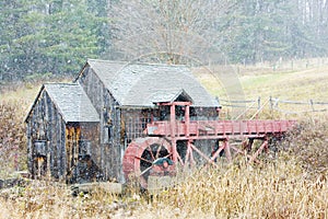 grist mill near Guilhall, Vermont, USA