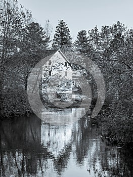 Gristmill Reflection photo