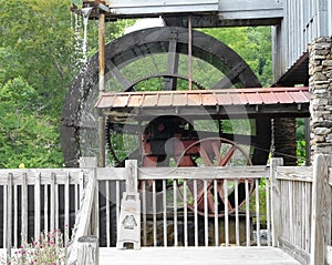 Gristmill Water Wheel Cherokee North Carolina