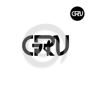 GRN Logo Letter Monogram Design