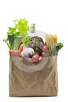 Negozio di alimentari borsa 