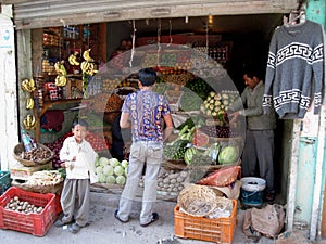 Grocery shop in Keylong