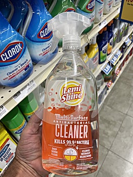 Grocery store Lemi Shine spray cleaner