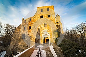 Grodno castle courtyard