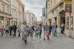 Grodzka Street in Krakow