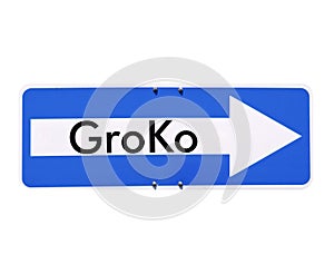 Groko (Grand Coalition)