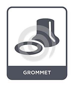 grommet icon in trendy design style. grommet icon isolated on white background. grommet vector icon simple and modern flat symbol