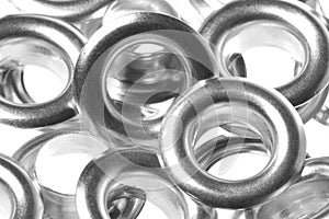 Grommets Macro Isolated