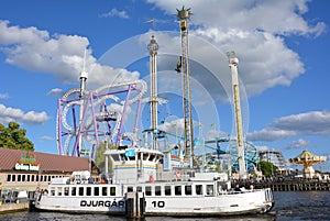 Grona lund in Stockholm.