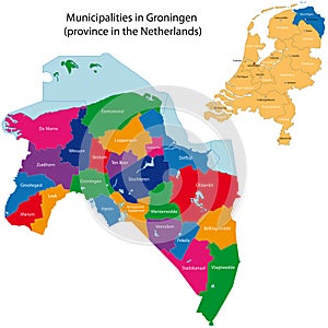 Groningen - province of the Netherlands