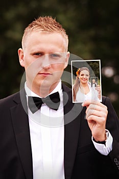 Groom and bride