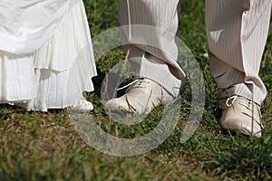 Groom and the bride