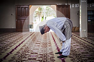 The Groom Praying