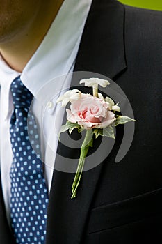 Grooms corsage