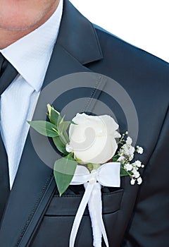 Groomsmen close-up photo