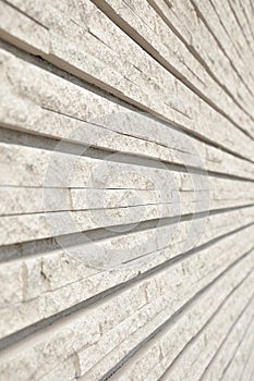 Grooved decorative stone wall texture