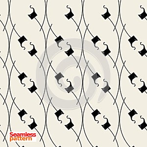 Groovie seamless pattern