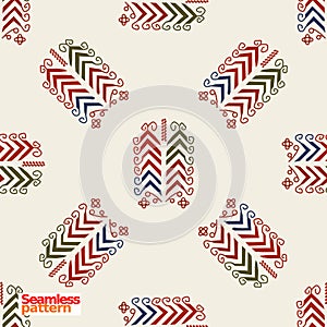 Groovie seamless pattern