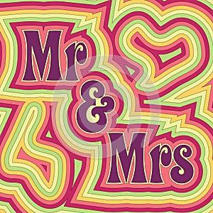 Groovy Mr & Mrs photo