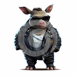 Groovy Pig In Leather Jacket: A Bronzepunk Adventure