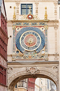 Gros Horloge clock tower