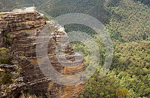 Grose Valley in Blue Mountains Australia