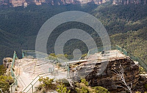 Grose Valley in Blue Mountains Australia