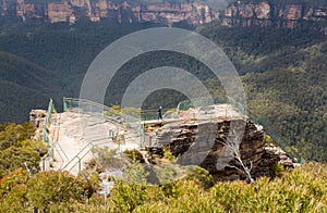 Grose Valley in Blue Mountains Australia