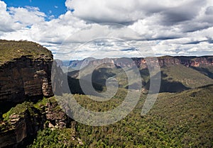 Grose Valley in Blue Mountains Australia