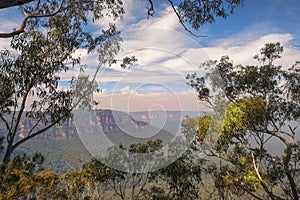 The Grose Valley in the Blue Mountains, NSW, Australia