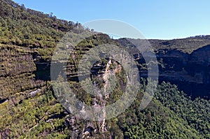 Grose Valley Cliffs by Blackheath