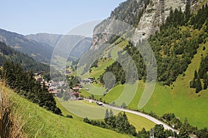 Grossarl valley in the Austrian Alps, Austria