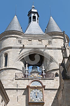 Grosse Cloche door at Bordeaux, France photo