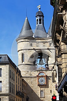 The Grosse Closhe bell tower, Bordeaux