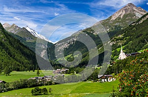 Grossglockner in Austria, European Alps