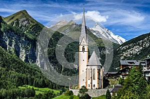 Grossglockner in Austria, European Alps photo