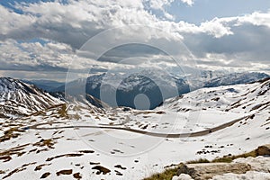Grossglockner High Alpine Road in Austria.