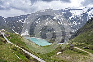 Grossglockner High Alpine Road in the austrian alps